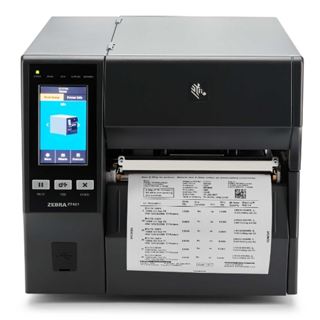zebra斑馬ZT421 6英寸寬標準工業(yè)打印機